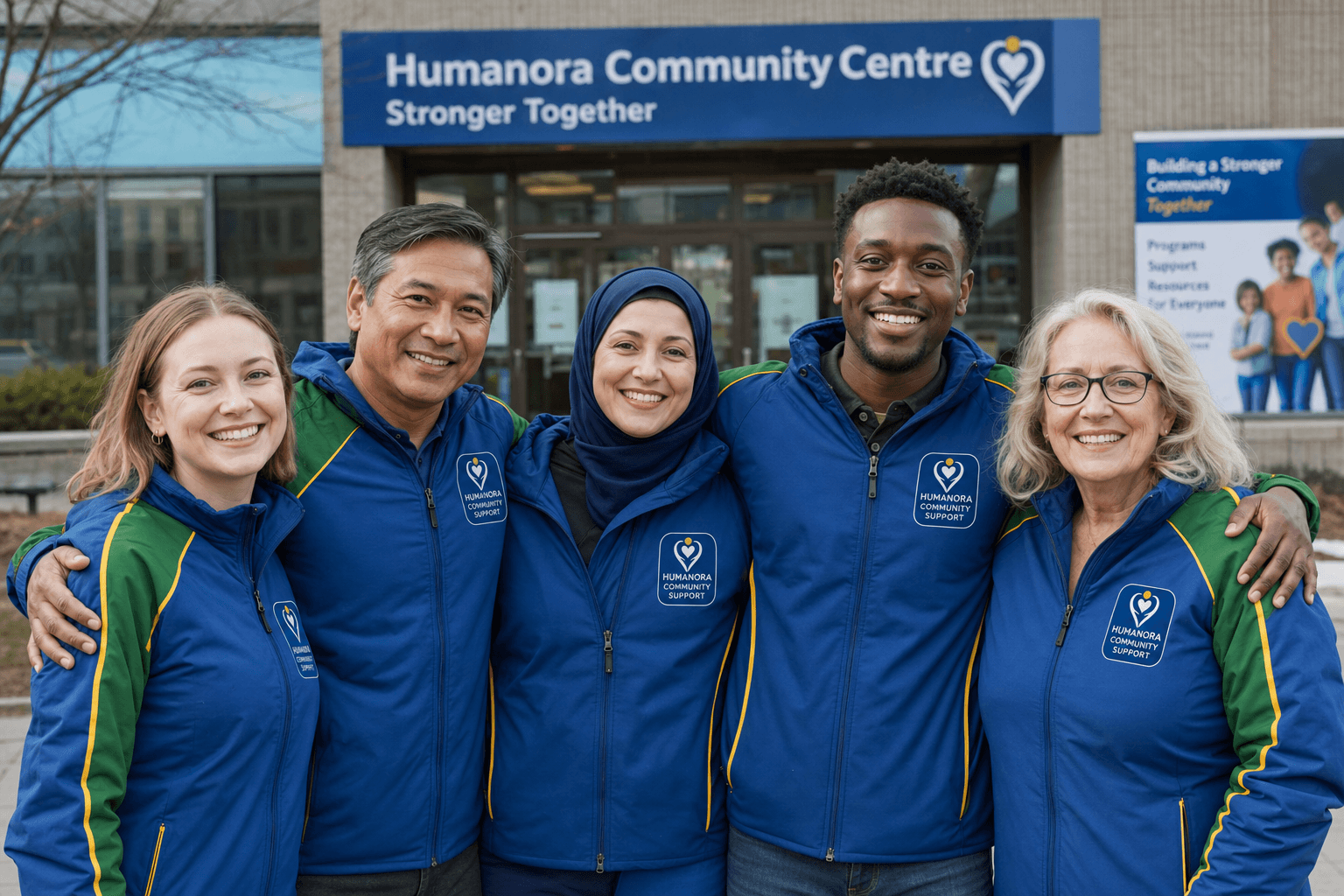 Humanora volunteer team